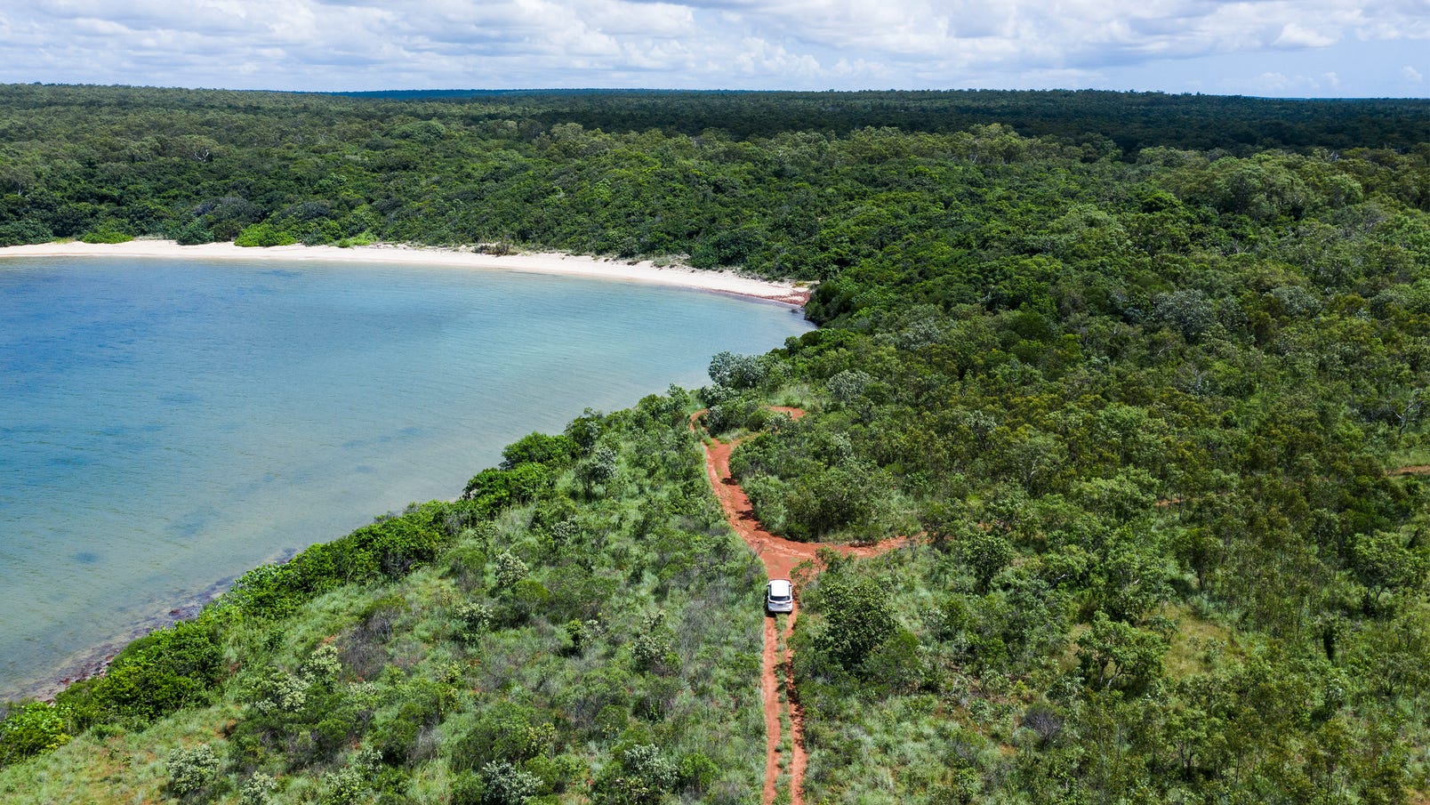 Exploring remote Arnhem Land beach