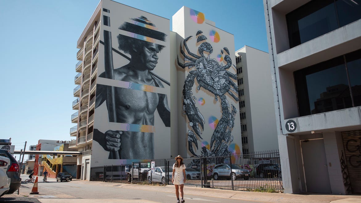 Exploring the Darwin Street Art Festival