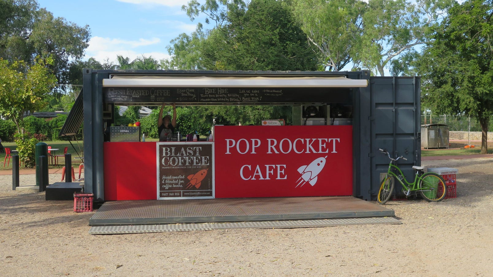 Pop Rocket Cafe in Katherine
