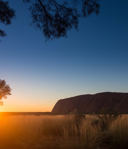 Uluru at sunrise