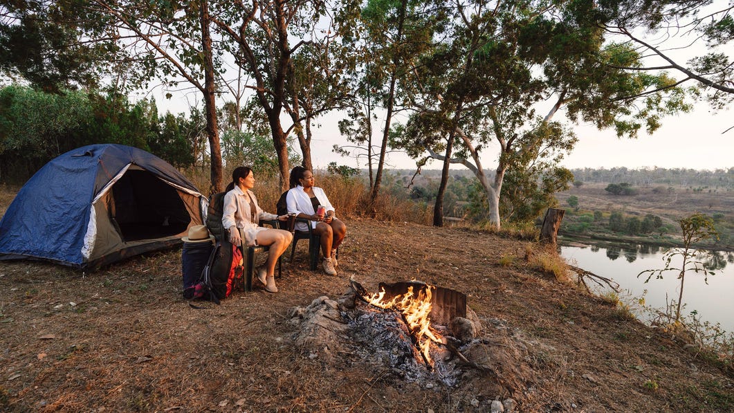 Seven-Emu Station campsite