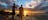 Two men fishing at sunset at Bremer Island Arnhem Land