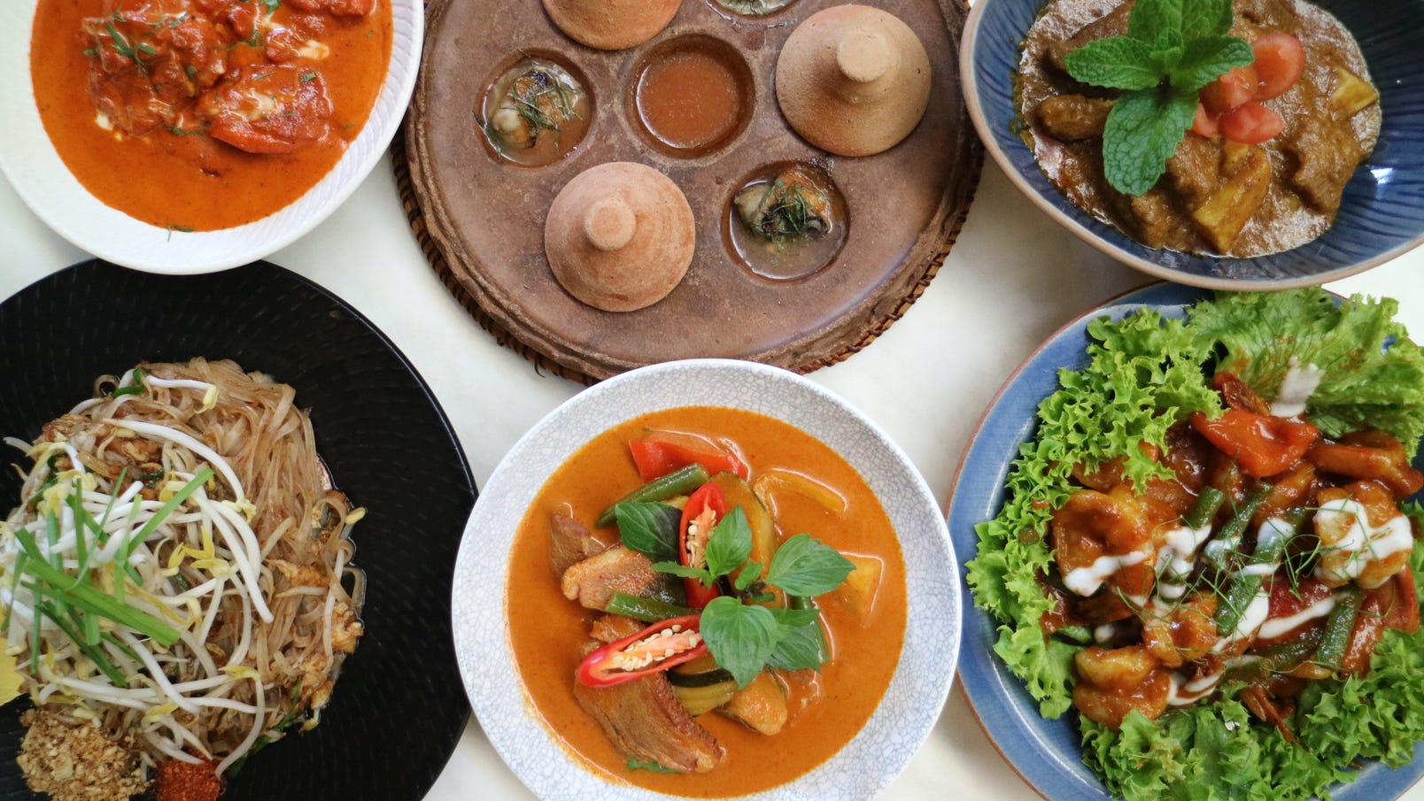 South East Asian dishes at Hanuman