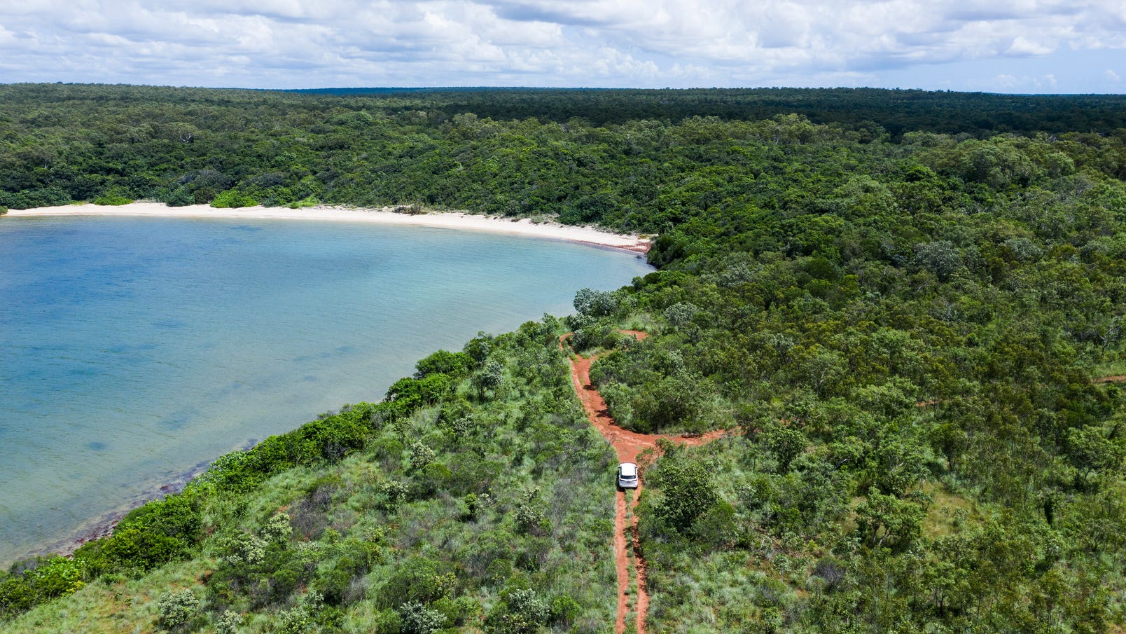 Driving in remote Arnhem Land