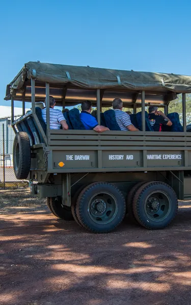 Group on the Darwin History and Wartime Experience tour