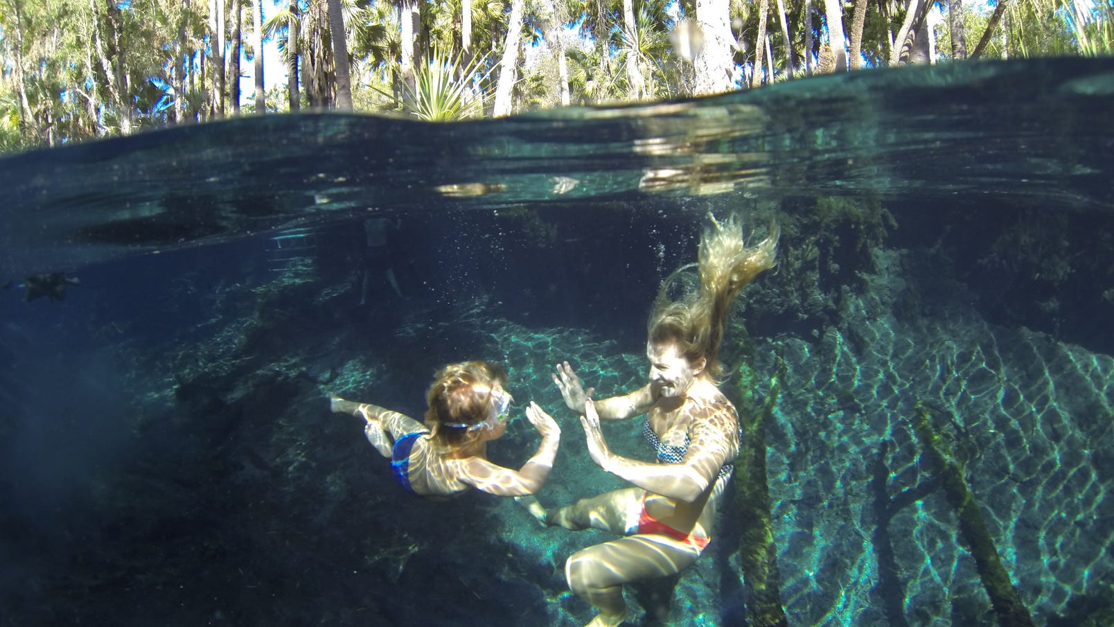 Bitter Springs in Elsey National Park