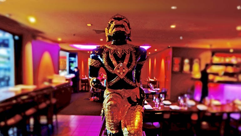 Darwin and surrounds Hanuman restaurant interior
