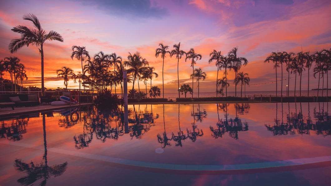 Sunset at Mindil Beach Casino Resort