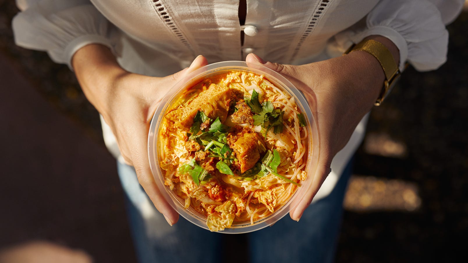 Laksa noodle soup
