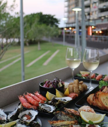 Oyster Bar at the Darwin Waterfront Precinct