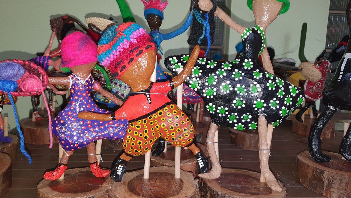 Beanie Festival statues