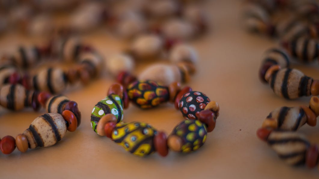 Karrke Aboriginal Cultural Centre-bracelet making workshop
