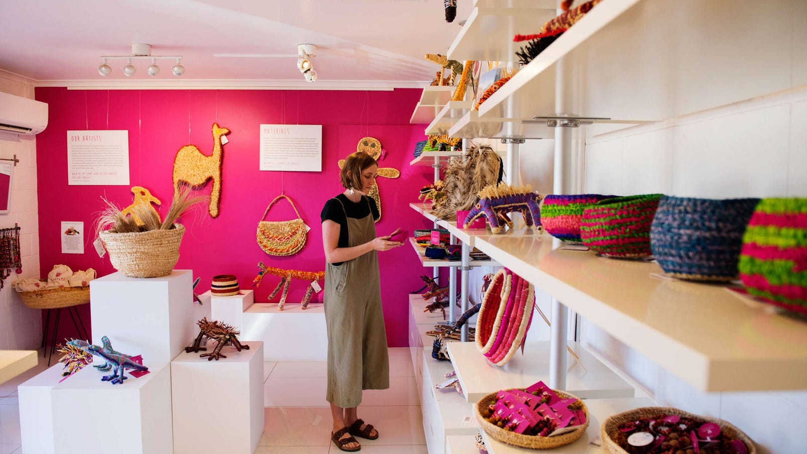 Djilpin arts centre in Alice Springs