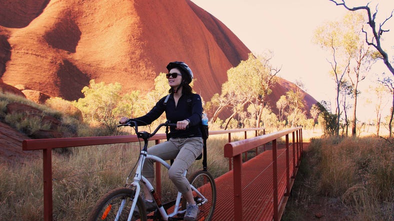 10-Outback cycling at Uluru