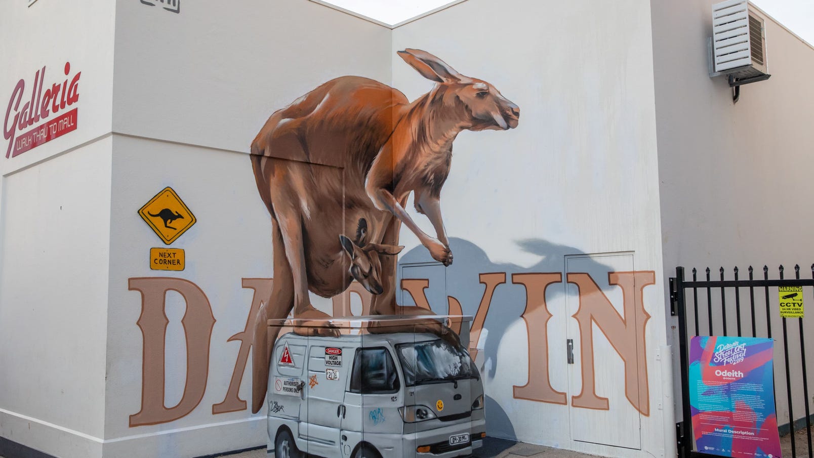 Darwin street art walking tour