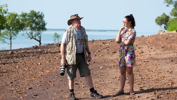 Steve and morgan scouting locations on Tiwi Islands