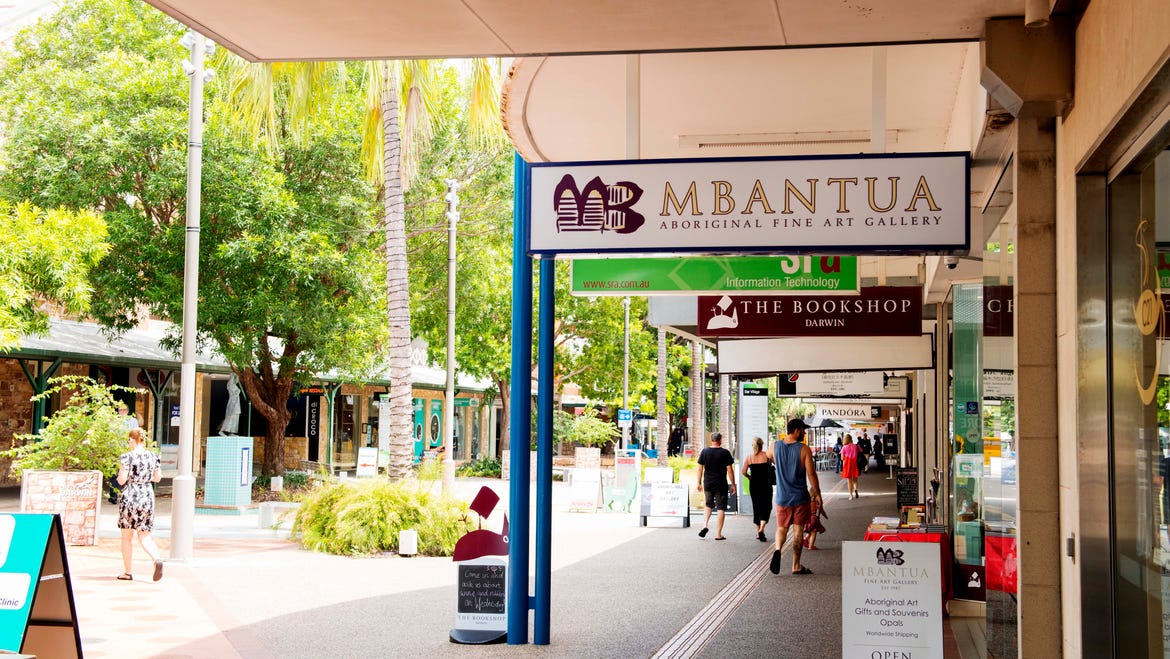 Mbantua Darwin Territory Arts Trail Smith Street malljpg