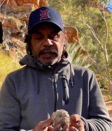 Tour Guide At Standley Chasm