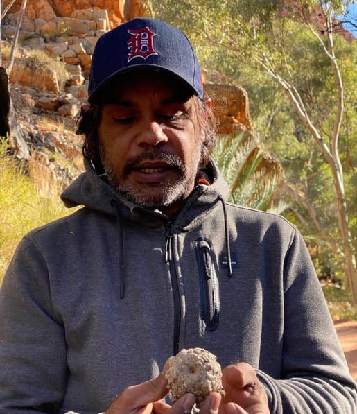 Tour Guide At Standley Chasm
