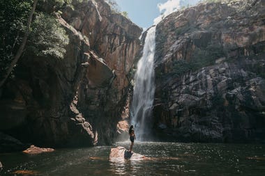Swimming in Kakadu