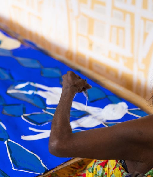 Buku Larrnggay Mulka Centre artist