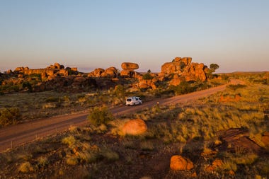 Binns Track 10-day itinerary