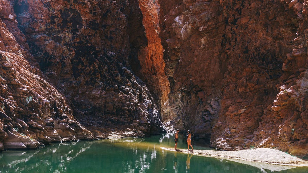 Redbank Gorge in the West MacDonnell Ranges