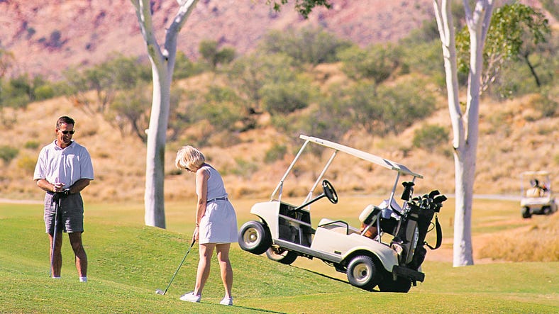 Golf course Alice Springs