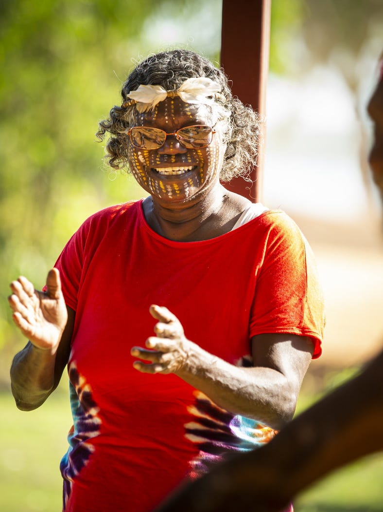 Cultural tour on the Tiwi Islands