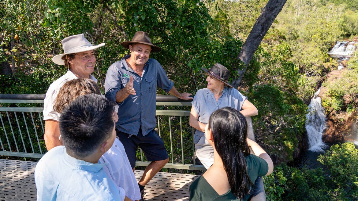 group tour with ethical adventures in litchfield national park
