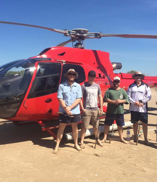 1 Helifish tour group near Darwin image1