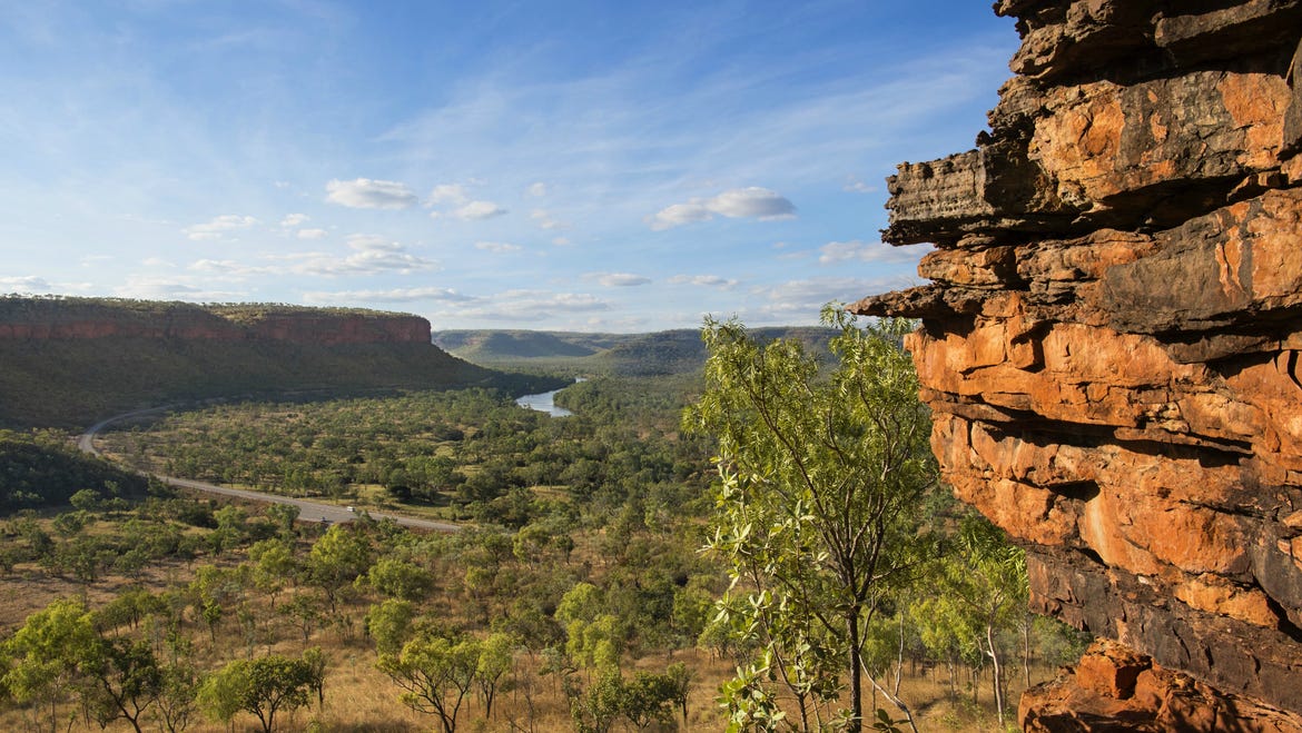 View over Gregory National Park