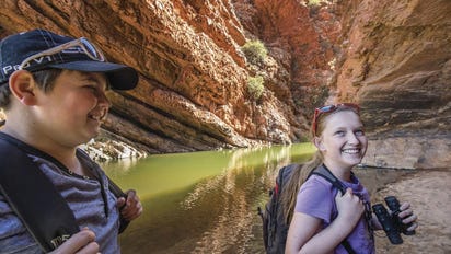Kids on board A Red Centre road trip the whole family will enjoy