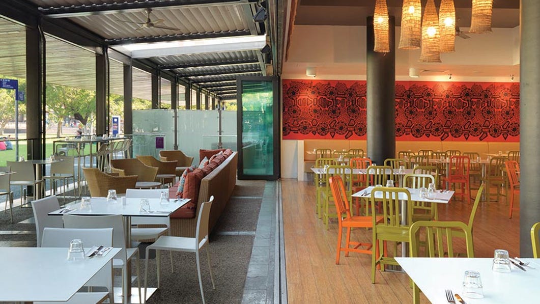 Curve Cafe at Adina Vibe Hotel at the Darwin Waterfront