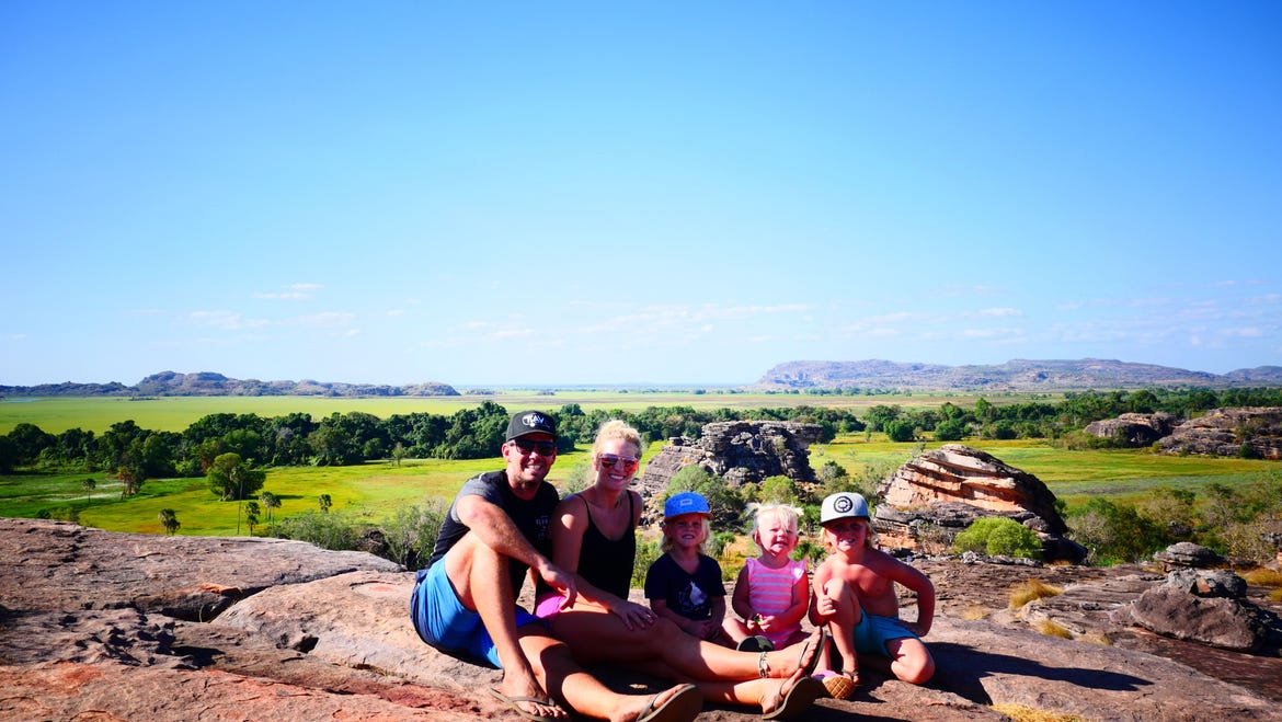 Ubirr lookout in Kakadu National Park