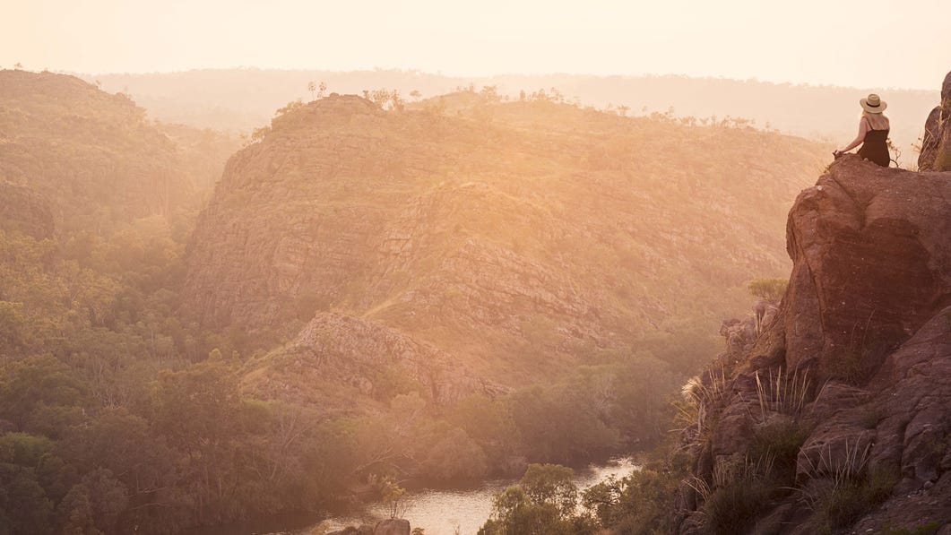 Sunset at Katherine Gorge