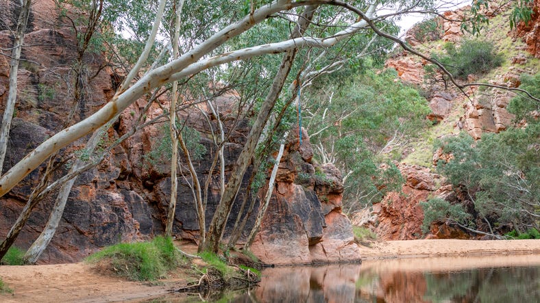 Emily Gap waterhole
