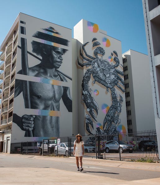Darwin Street Art in the CBD