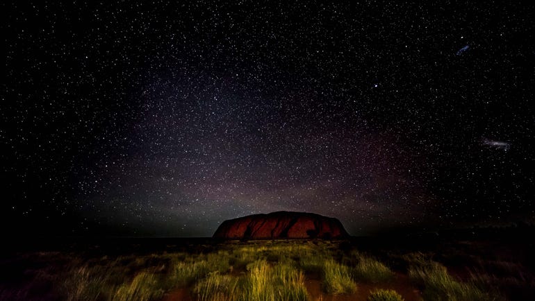 Uluru night sky