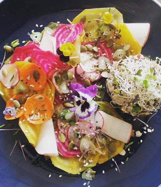Food at Four Birds in Darwin