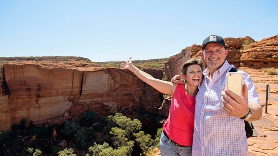 7-Kings canyon rim walk