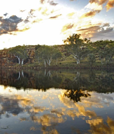 A waterhole in the Davenport Ranges around Tennant Creek
