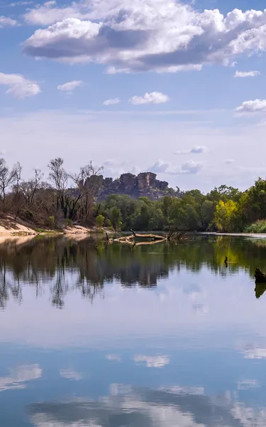 Scenic view of the East Alligator River in Kakadu National Park