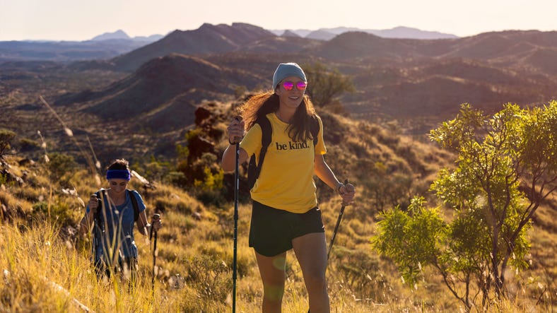 Hiking the Larapinta Trail