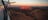 Shot of glowing Uluru out of a flying helicopter