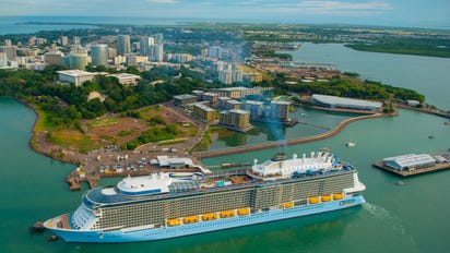 Your cruise day in Darwin