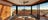 View of Uluru as seen from inside the Longitude 131 hotel