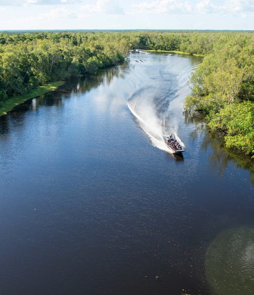 A Outback Floatplane adventure airboat
