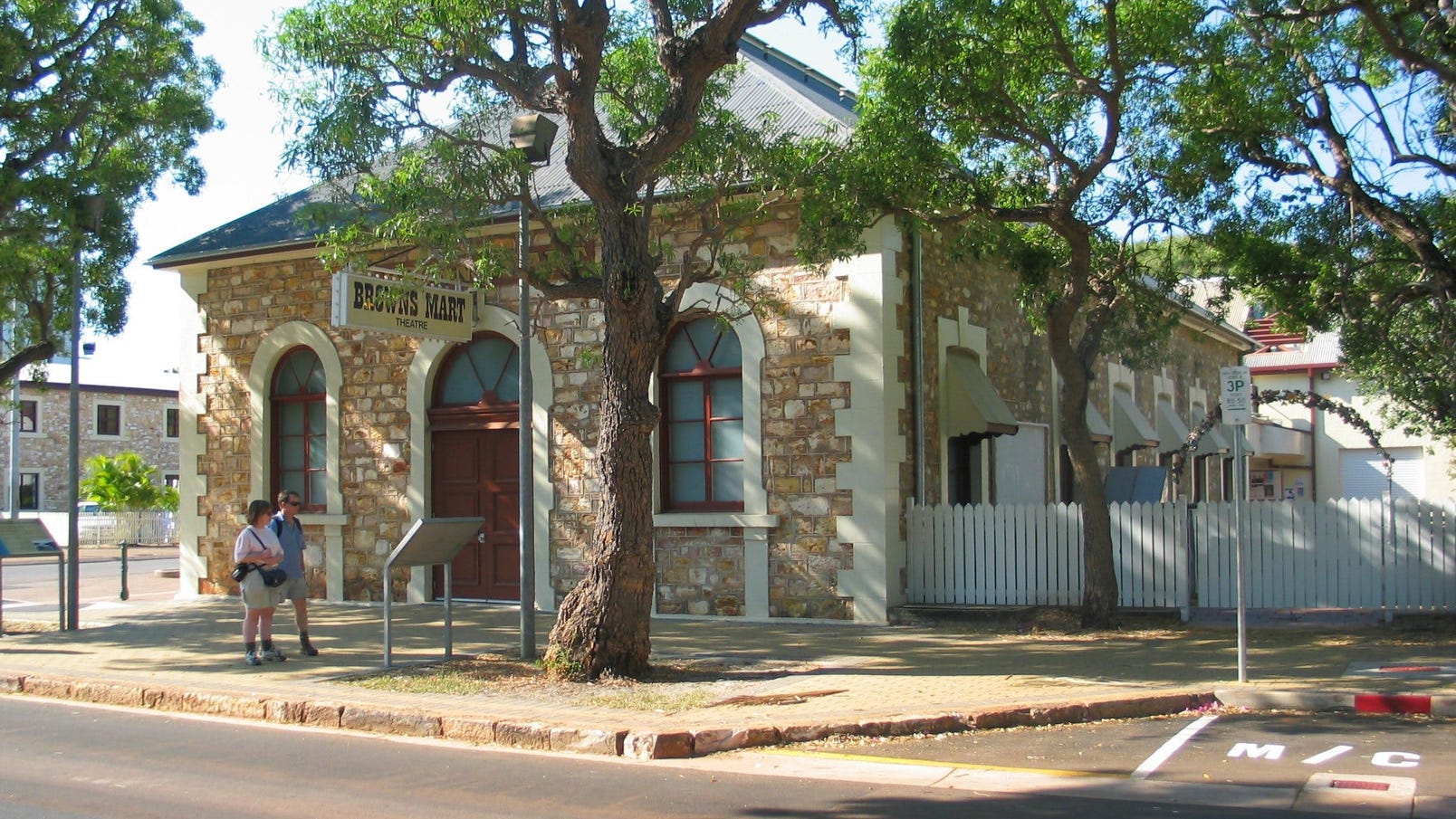 Browns Mart Theatre in Darwin CBD