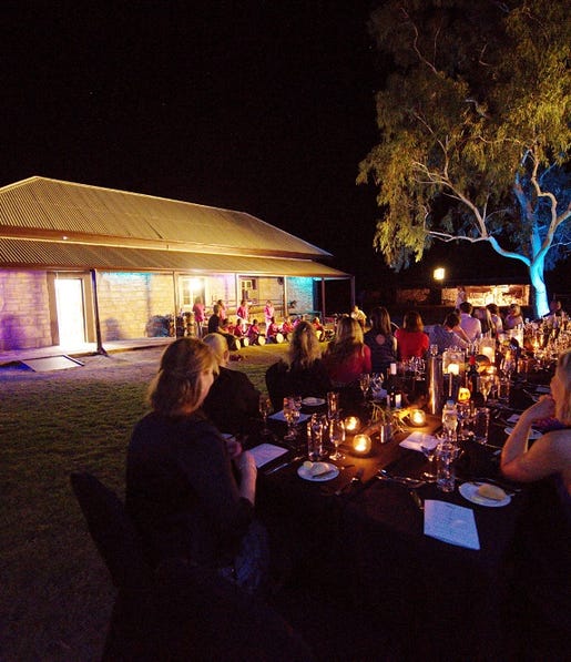 Telegraph station night